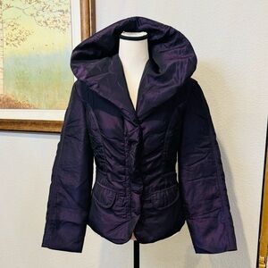 Authentic Versace Purple Puffer Jacket